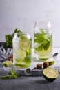 Summer mojito lemonade Royalty Free Stock Photo