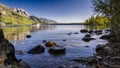 Summer Morning on Jenny Lake Royalty Free Stock Photo