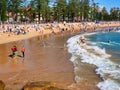 Summer Morning at Manly Beach, Sydney, Australia