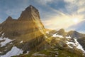 Ergaki Ridge Nature Park. Krasnoyarsk region Russia Royalty Free Stock Photo