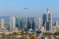 Frankfurt germany city skyline Royalty Free Stock Photo