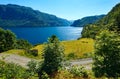 Summer mountain lake Suldalsvatnet (Norway)