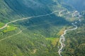 Summer mountain landscape around Gletsch, Switzerland Royalty Free Stock Photo