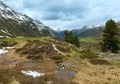 Summer mountain landscape (Fluela Pass, Switzerland)