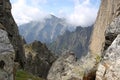 Summer mountain landscape in the High Tatras, Slovakia. Royalty Free Stock Photo