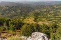 Summer Mountain Landscape in Western Serbia Highlands