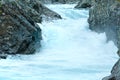 Summer mountain river waterfalls (Norge) Royalty Free Stock Photo