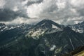 Summer mountain stormy landscape Royalty Free Stock Photo