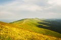 Summer mountains panorama Royalty Free Stock Photo