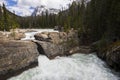 Summer in Natural Bridge, Yoho National Park, Canada Royalty Free Stock Photo