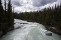 Summer in Natural Bridge, Yoho National Park, Canada Royalty Free Stock Photo