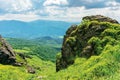 Summer nature landscape in mountains Royalty Free Stock Photo