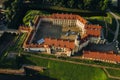 Summer Nesvizh Castle in the city of Nesvizh.Belarus