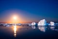 Summer night in Antarctica