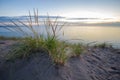 Summer Night Beach Background Royalty Free Stock Photo