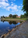 Summer in Nymburk city, Czech republic