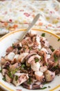 Summer octopus salad