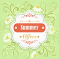 Summer offers promotion banner