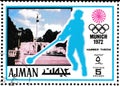Summer Olympics 1972 postage stamp, Munich
