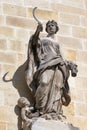 Statue of Summer, Hotel de Soubise, Paris France Royalty Free Stock Photo