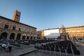 Summer outdoor Cinema in Bologna, Italy