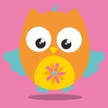 summer owls orange owl 09