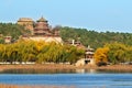 Summer palace in autumn