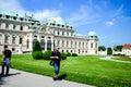 Summer palace Belvedere in Vienna, Austria Royalty Free Stock Photo