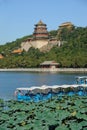 Summer palace with boat