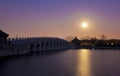 Summer palace night beijing china