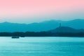 Summer palace sunset Royalty Free Stock Photo