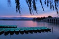 Summer Palace is sunset Royalty Free Stock Photo