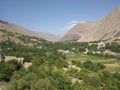 Summer in Panjshir valley, Afghanistan. Royalty Free Stock Photo