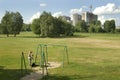 In a summer park. Moscow