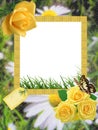 Summer photo-frame