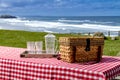 Summer Picnic at Pacific Ocean Park Royalty Free Stock Photo