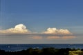 Storm Clouds Over Lake Michigan Royalty Free Stock Photo