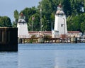 Grassy Island Range Lights