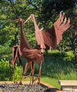 Crane Sculpture