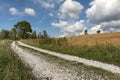 Summer Polish landscape in Sudety mountains