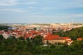 Summer Prague panorama