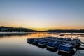 Water reservoir in Brno-Bystrc, Czech Republic Royalty Free Stock Photo