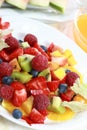 Summer refreshment - fruit salad