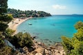 Summer resort of Halkidiki peninsula Royalty Free Stock Photo