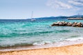 Summer resort of Halkidiki peninsula Royalty Free Stock Photo