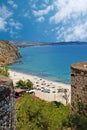 Summer resort of Halkidiki peninsula, Greece Royalty Free Stock Photo