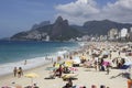 Summer in Rio has crowded beaches and enhanced policing