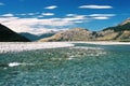 Summer river landscape