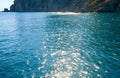 Summer rocky coastline