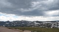 Summer in Rocky Mountain National Park: Terra Tomah Mountain, Mount Julian, Mount Cracktop, Mount Ida and Forest Canyon Royalty Free Stock Photo